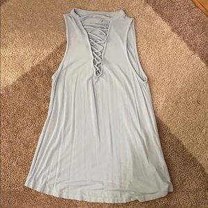 American Eagle tshirt material tank top